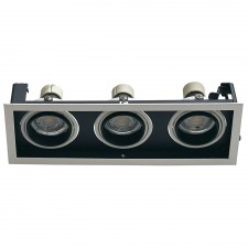 Đèn Spotlight Âm Trần 3 Bóng BDA165  7.5x3W