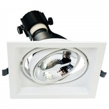 Đèn Spotlight Âm Trần Vuông Chống Chói BDA169 15W