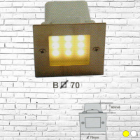 Đèn âm tường led 2W B70